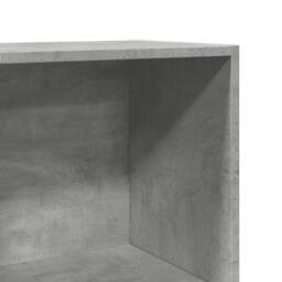 Berkfield Home Bookcase Concrete Grey 40x30x114 cm Engineered Wood - Size: 40 x 30 x 114 cm - thumbnail 7