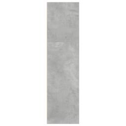 Berkfield Home Bookcase Concrete Grey 40x30x114 cm Engineered Wood - Size: 40 x 30 x 114 cm - thumbnail 5