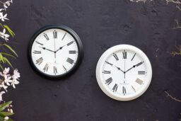 Primrose Outdoor Garden Clock Antique White Perfect Time Radio Controlled 38cm - thumbnail 8