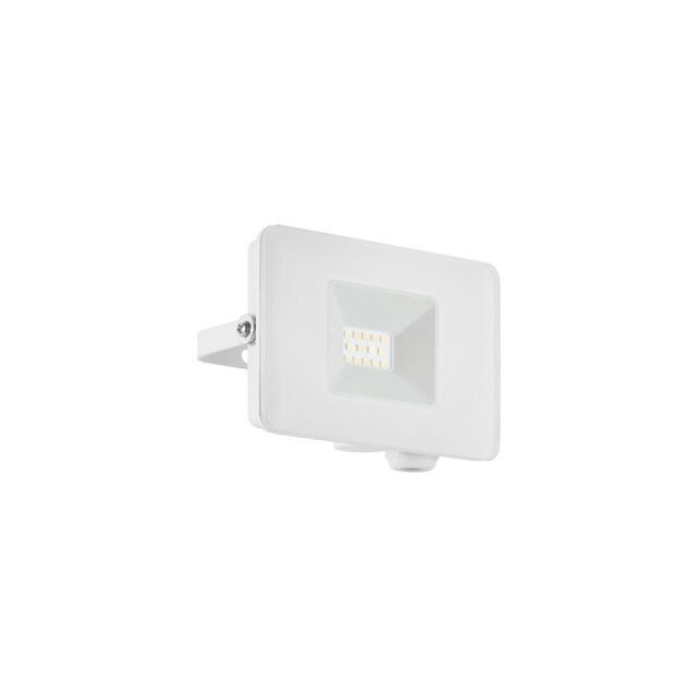 Loops IP65 Outdoor Wall Flood Light White Adjustable 10W Built in LED Porch Lamp - image 1