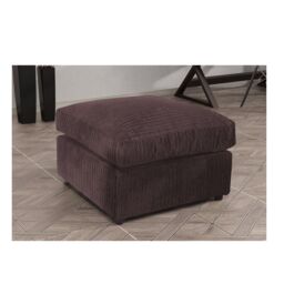 Snugg Furniture UK Limited (Right Hand) Milo Jumbo Cord Corner Sofa with Footstool in Brown - thumbnail 3