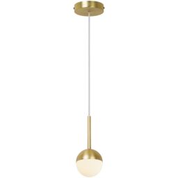 Nordlux Modern Indoor Pendant Light Brass Metal G9 Hand Blown Glass - Mains Powered, IP20 in Gold - thumbnail 4