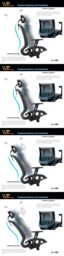 JFY Executive Reclining Office Chair with Breathable Mesh Design in Black - thumbnail 9