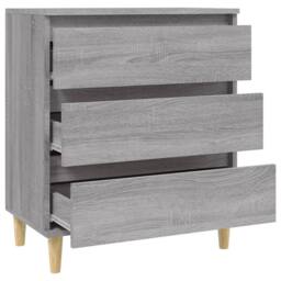 Berkfield Home Sideboard Grey Sonoma 60x35x70 cm Engineered Wood - Size: 60 x 35 x 70 cm - thumbnail 7