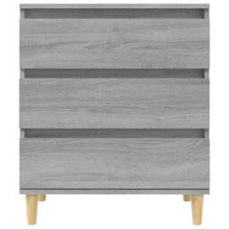 Berkfield Home Sideboard Grey Sonoma 60x35x70 cm Engineered Wood - Size: 60 x 35 x 70 cm - thumbnail 6