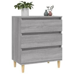 Berkfield Home Sideboard Grey Sonoma 60x35x70 cm Engineered Wood - Size: 60 x 35 x 70 cm - thumbnail 4