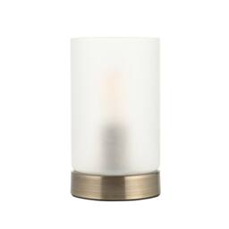 Pagazzi Kingsholm Antique Brass Touch Table Lamp in Gold - thumbnail 7