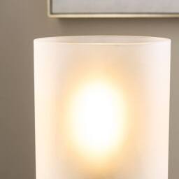 Pagazzi Kingsholm Antique Brass Touch Table Lamp in Gold - thumbnail 3