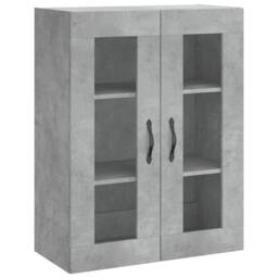 Berkfield Home Highboard Concrete Grey 69.5x34x180 cm Engineered Wood - thumbnail 5
