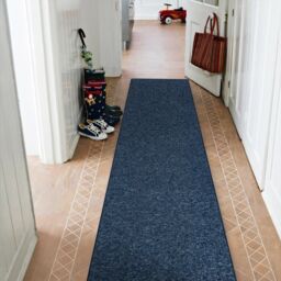 RugsX Superstar 380 Runner in Blue - Size: 60 cm x 400 cm - thumbnail 5