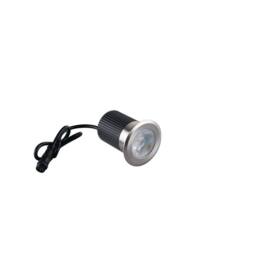 Netlighting RUNNER Floor & Decking Light Nickel IP67 390lm RGBW 7.5x8.5cm LED in Grey - Size: 7.5x8.5 cm
