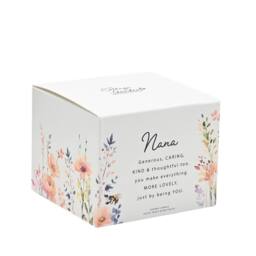 The Cottage Garden Mother's Day Ceramic Candle 100g - Nana in White - thumbnail 6