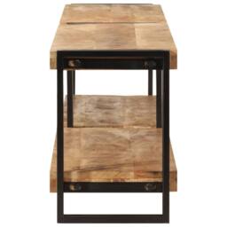 Berkfield Home TV Cabinet 200x30x40 cm Solid Wood Mango in Brown - Size: 200 x 30 x 40 cm - thumbnail 3