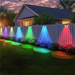 Obasyhig Outdoor Solar Waterproof Stainless Steel Wall Light - thumbnail 1