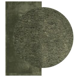 Berkfield Home Rug HUARTE Short Pile Soft & Washable Forest Green 100x200 cm - Size: Medium - thumbnail 3