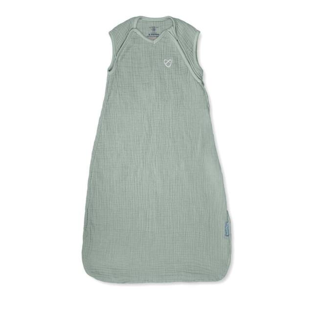 Ingenuity SwaddleMe Muslin Night Sack Sleeper Moss For 3-18 Months in Green - image 1