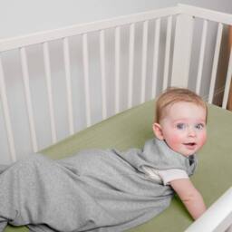 Ingenuity SwaddleMe Muslin Night Sack Sleeper Moss For 3-18 Months in Green - thumbnail 7