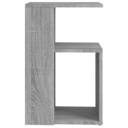 Berkfield Home Side Table Grey Sonoma 36x30x56 cm Engineered Wood - Size: 36 x 30 x 56 cm - thumbnail 3