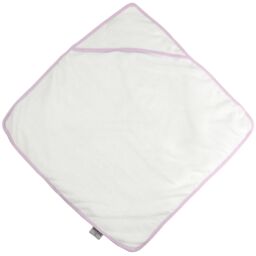 Towel City Hooded Bath Towel (360 GSM) in White - thumbnail 1