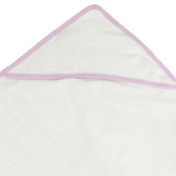 Towel City Hooded Bath Towel (360 GSM) in White - thumbnail 2