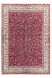 Kukoon Red Extra Long Hallway Runner Rug Washable & Non-Slip Carpet - Size: 80 cm x 300 cm - thumbnail 1