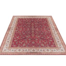 Kukoon Red Extra Long Hallway Runner Rug Washable & Non-Slip Carpet - Size: 80 cm x 300 cm - thumbnail 2