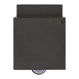 Luceco Azurar Exterior Decorative GU10 Lantern with PIR Motion Sensor in Grey - thumbnail 3