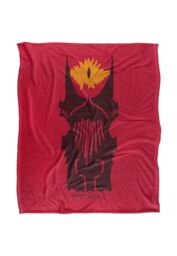 Warner Brothers Lord Of The Rings Officially Licensed Silky Touch Super Soft Throw Blanket 152 x 127 cm in White - thumbnail 1