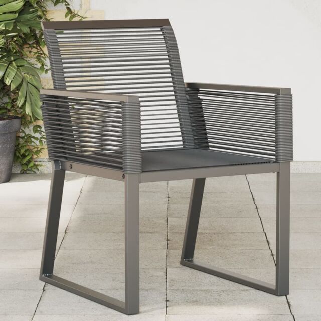Berkfield Home Garden Chairs 4 pcs Black Poly Rattan - image 1