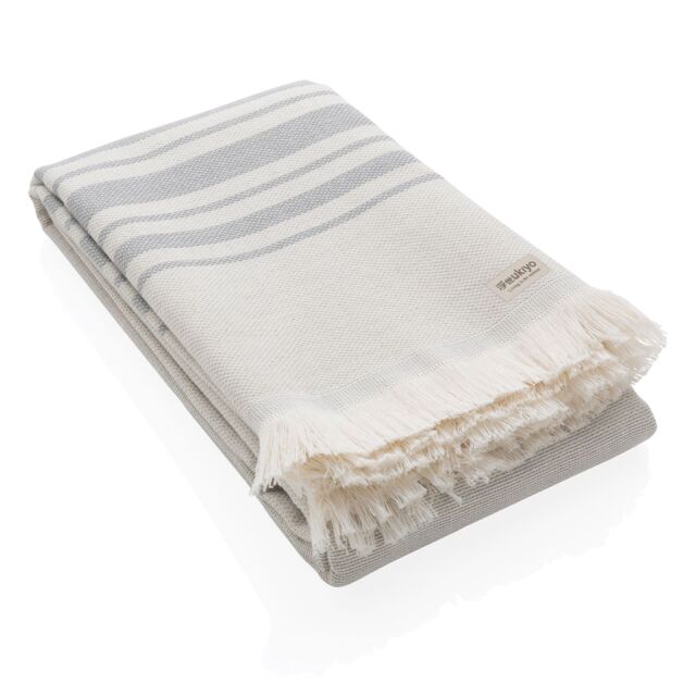 Ukiyo Yumiko Aware Hammam Bath Towel in Grey - image 1