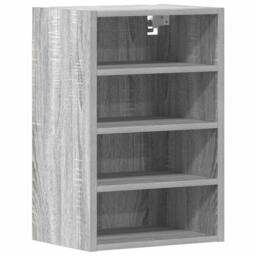 Berkfield Home Hanging Cabinet Grey Sonoma 40x29.5x60 cm Engineered Wood - thumbnail 3