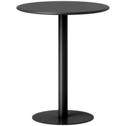Wyld Haus Lestaguette 60cm Black Round Dining Table Steel Base - thumbnail 2