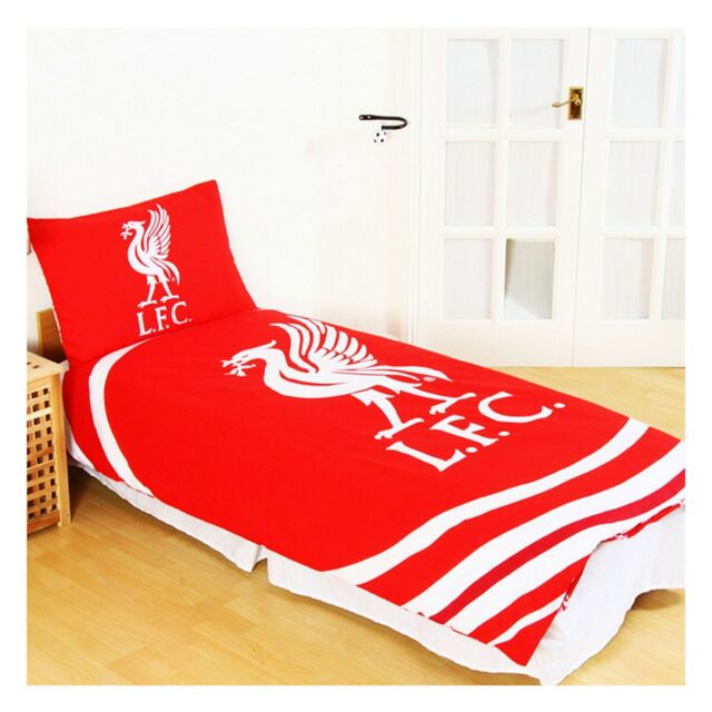 Liverpool FC Pulse Single Duvet Set in Red - image 1