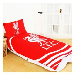 Liverpool FC Pulse Single Duvet Set in Red