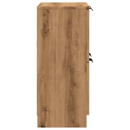 Berkfield Home Sideboard Artisan Oak 60x30x70 cm Engineered Wood in Brown - Size: 60 x 30 x 70 cm - thumbnail 5