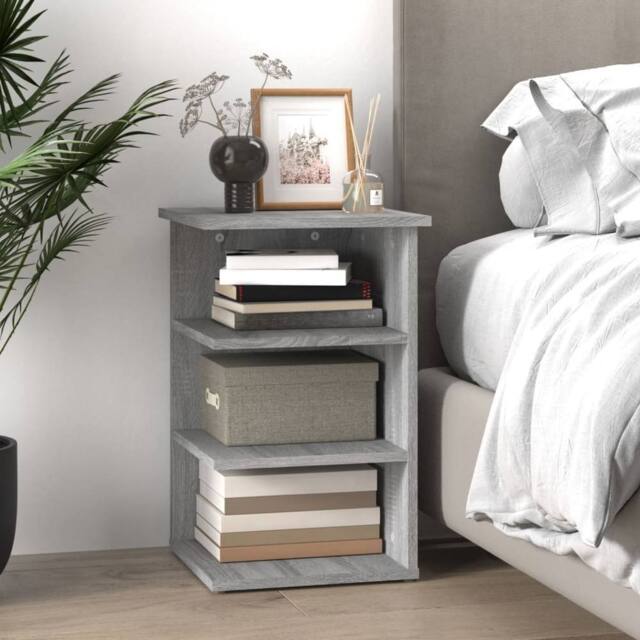 Berkfield Home Side Cabinet Grey Sonoma 35x35x55 cm Engineered Wood - Size: 35 x 35 x 55 cm - image 1