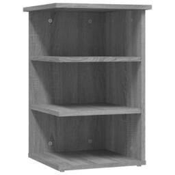 Berkfield Home Side Cabinet Grey Sonoma 35x35x55 cm Engineered Wood - Size: 35 x 35 x 55 cm - thumbnail 3