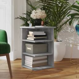 Berkfield Home Side Cabinet Grey Sonoma 35x35x55 cm Engineered Wood - Size: 35 x 35 x 55 cm - thumbnail 2