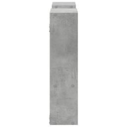 Berkfield Home Wall Shelf Concrete Grey 99x15x60 cm Engineered Wood - Size: 99 x 15 x 60 cm - thumbnail 5