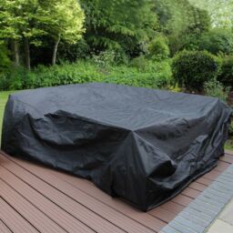 Monstershop Rattan Corner Set - Black - thumbnail 7