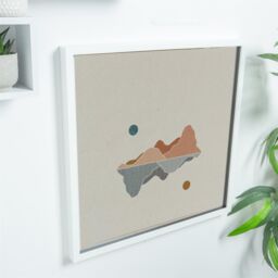 "Nicola Spring 3D Box Photo Frames - 20 x 20"" - Pack of 2 in White" - thumbnail 6
