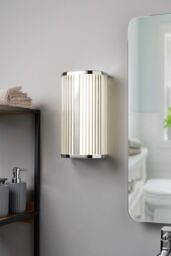 BHS Lighting Amie CCT LED Bathroom Wall Light in Silver - thumbnail 4