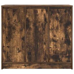 Berkfield Home Sideboard Smoked Oak 85x34x76 cm Engineered Wood in Brown - Size: 85 x 34 x 76 cm - thumbnail 6