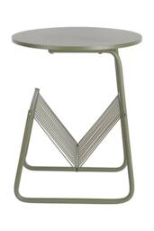 PRESENT TIME Leitmotiv Iron Side Table Riqueza Revista - Luxury Green - thumbnail 1