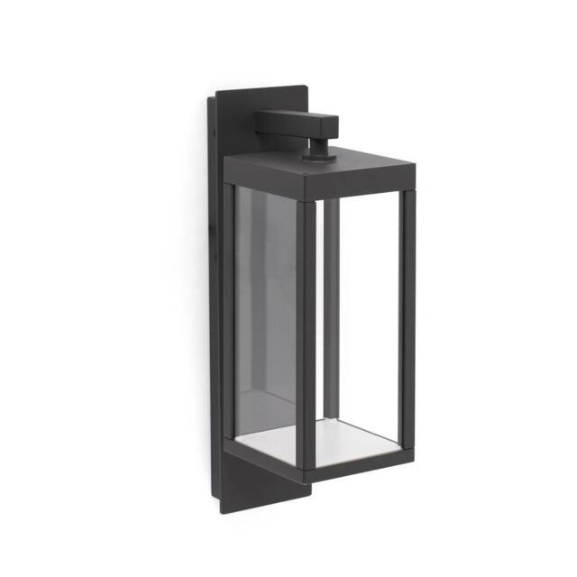 Netlighting Kerala LED Outdoor Wall Lantern Dark Grey IP54 - image 1