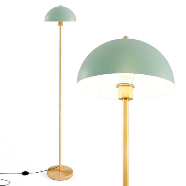 "Costway 64"" Floor Lamp Modern Standing Lamp with Adjustable Lamp Head in Green" - image 1