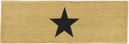 Artsy Mats Star Patio Doormat in Beige - Size: 40 cm x 120 cm - thumbnail 4