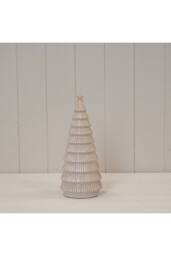 KDMD Ceramic Cream Christmas Ornament 25cm - thumbnail 2