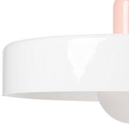 Wyld and Coco Pendant Lamp White Glass Shade Inner Globe Spherical Pendant Light - thumbnail 7