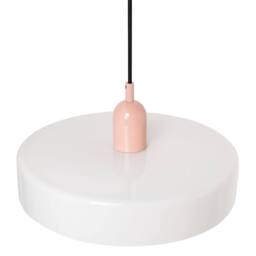 Wyld and Coco Pendant Lamp White Glass Shade Inner Globe Spherical Pendant Light - thumbnail 6